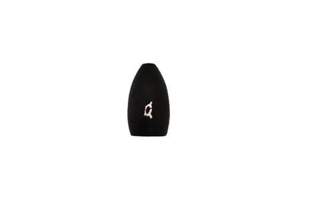 TUNGSTEN FLIPPING WEIGHT, BLACK, CHIP RESISTANT, 1/4 OZ. (3 PK)  