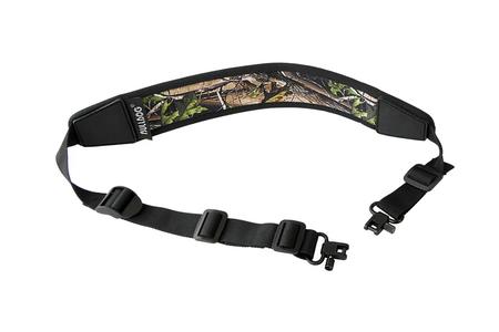 NEOPRENE RIFLE SLING W/DELUXE LOCKING SWIVELS CAMO