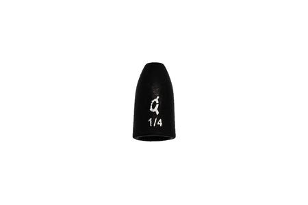 TUNGSTEN WORM WEIGHT BLACK 1/4 OZ. (3 PK) 