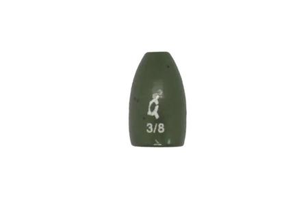 TUNGSTEN FLIPPING WEIGHT GREEN PUMPKIN 3/8 OZ. (3 PK) 