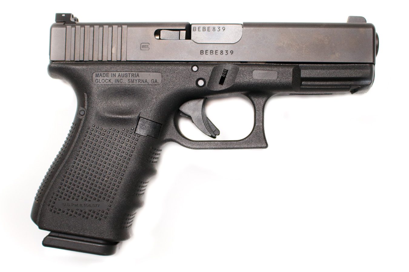 Glock 19 Gen4 9mm Police Trade-In Pistol