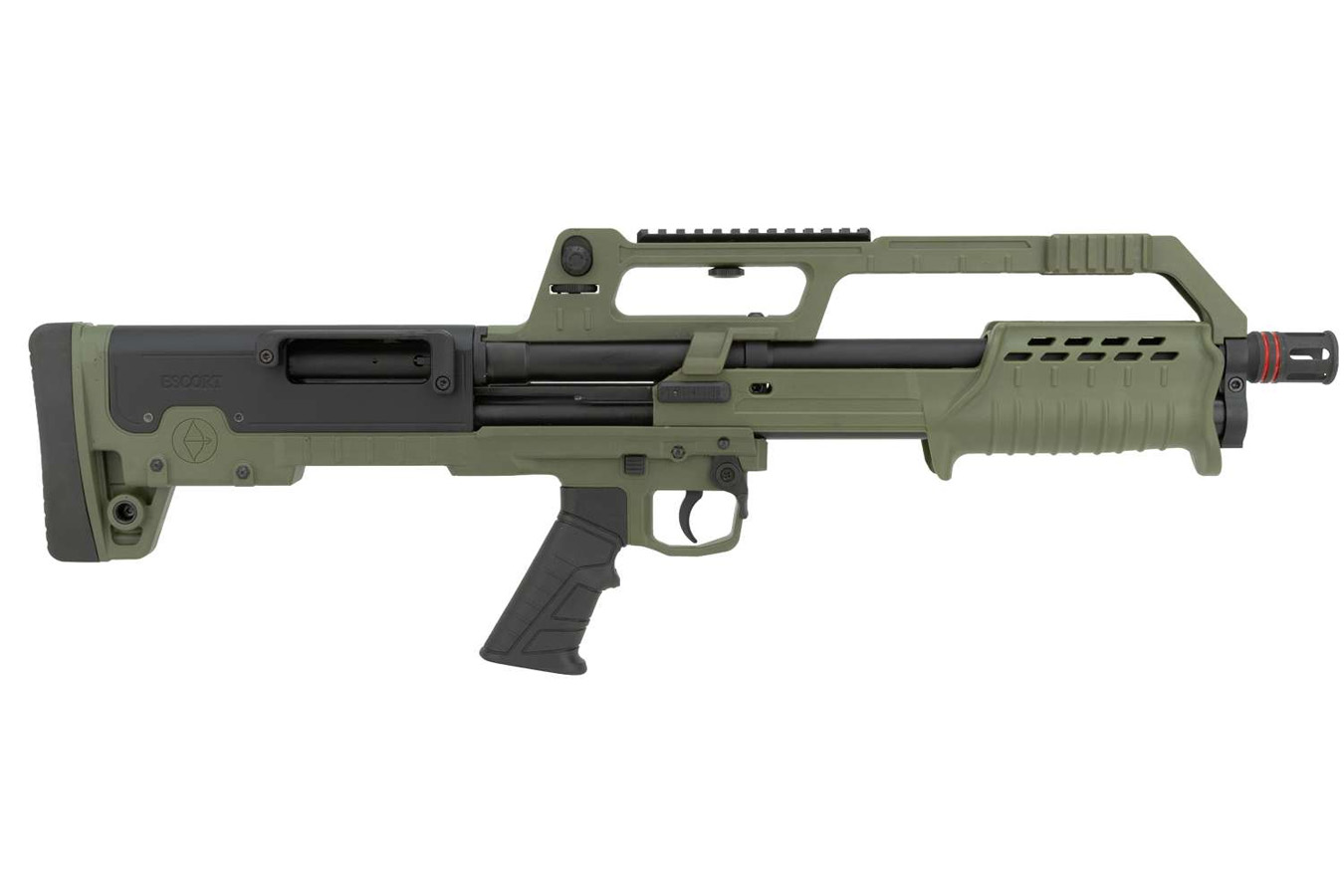 Escort Bulltac 12 Gauge Pump Action Shotgun OD Green