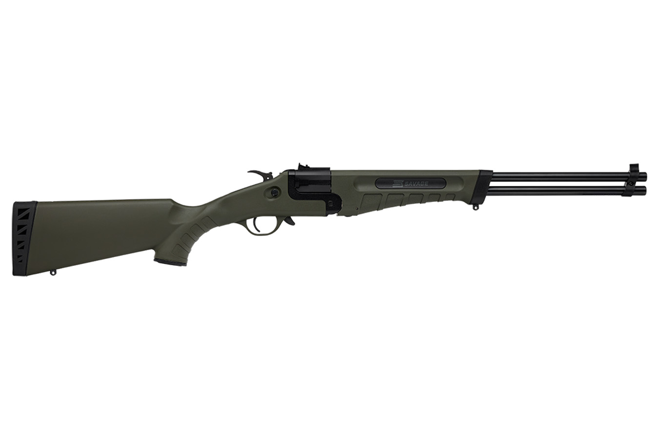 Savage 42 Takedown 22 LR/410 Bore Shotgun Combo with OD Green Stock