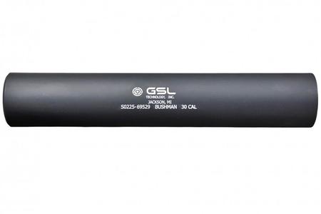 GSL TECHNOLOGY 30 CALIBER SUPPRESSOR 8.625 IN 7075 ALUMINUM AND STAINLESS 5/8X24 DIRECT THREAD