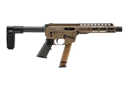 FREEDOM ORDNANCE FX9P8SBMFDE  9MM 8 MINI BRC  FDE