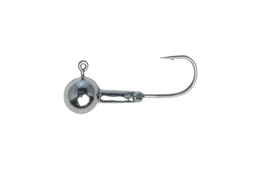 Crappie Magnet Double Cross Jig Head 1/16 oz 5 Pack - Nickel