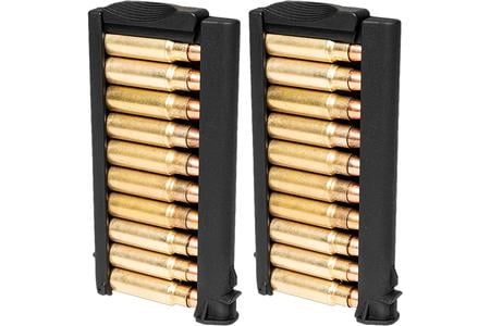 STRIPPER CLIP 10 RD BLACK POLYMER 4 PACK