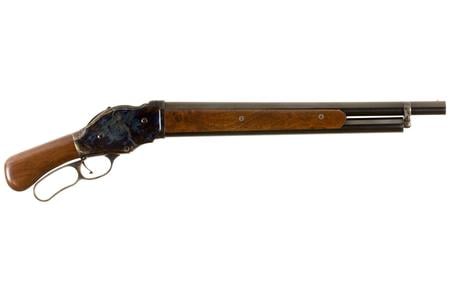 1887 MARES LEG 12 GAUGE 18.5 IN BLUED BARREL COLOR CASED RECEIVER WALNUT GRIP