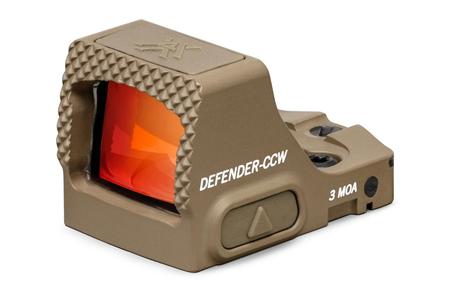 DEFENDER CCW 3MOA MICRO RED DOT TAN