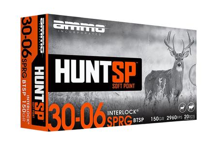 AMMOINC 3006150SPA20    HUNT SP  3006 150GR  20/10