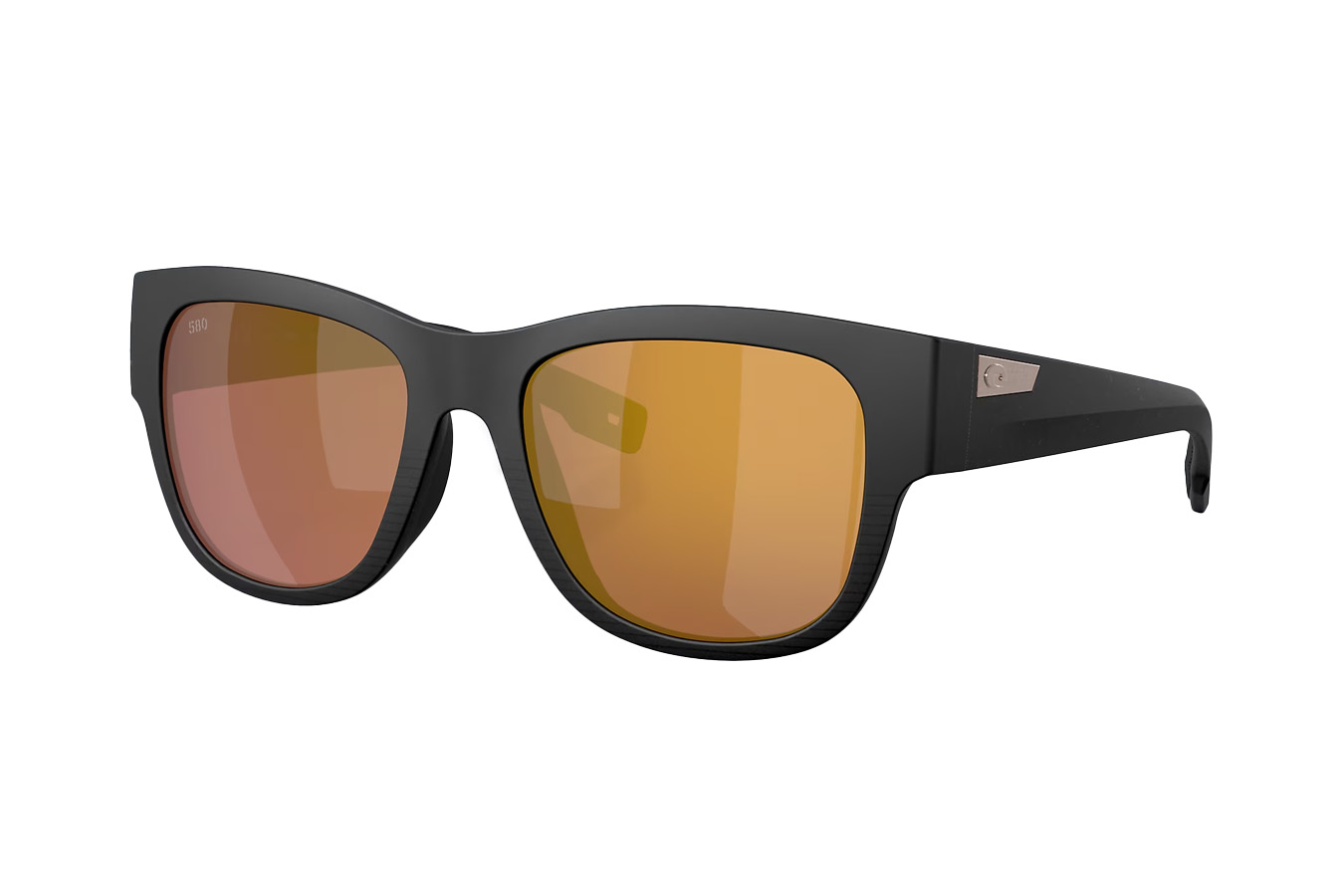 Costa Del Mar Caleta Netplus Black Frame with Gold Mirror Polarized Lenses