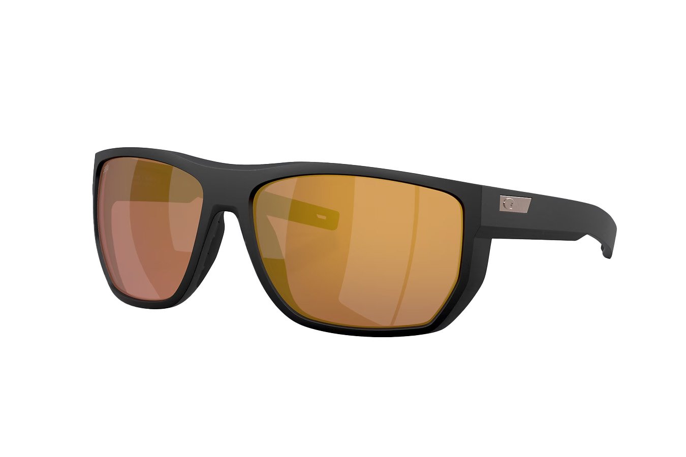 Costa Del Mar Santiago Netplus Black Frame with Gold Mirror Polarized Lenses