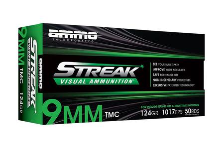 AMMOINC 9124TMCSTRKGRN50   STRK 9MM  124 TMC 50/20