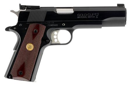 1911 GOLD CUP SERIES 70 9MM 5` BBL BLUED BLEMISHED
