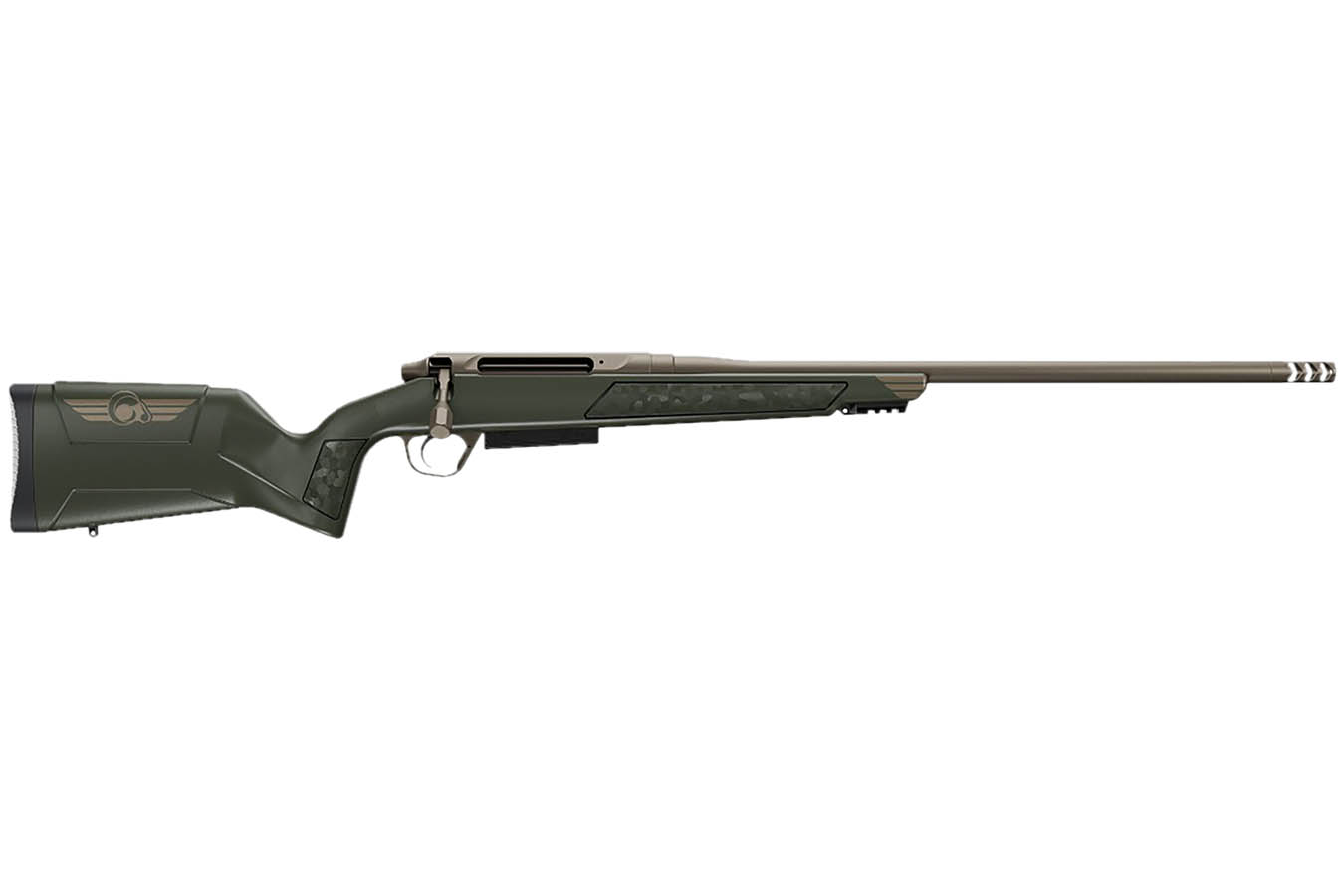 No. 19 Best Selling: CHRISTENSEN ARMS EVOKE 7 MM BACKCOUNTRY 16.25 IN BURNT BRONZE CERAKOTE GRAY STOCK W/ BRONZE LOGO
