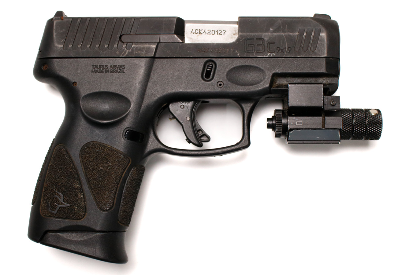 Taurus G3C 9mm Used Police Trade-In Pistol with Laser