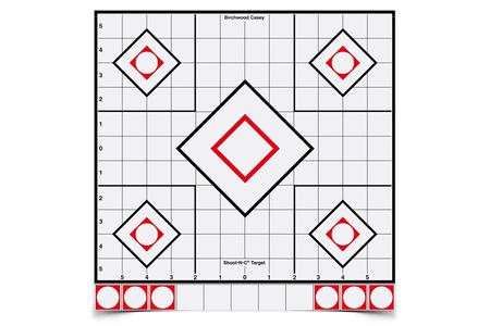 WHITE  BLACK SHOOT-N-C 12 TARGETS