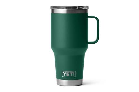 RAMBLER 30 OZ TRAVEL MUG BLACK FOREST GREEN