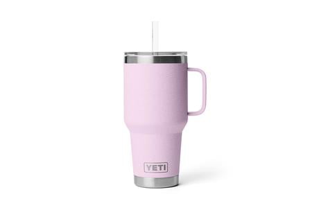 RAMBLER 35 OZ STRAW MUG CHERRY BLOSSOM