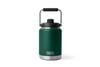 YETI COOLERS RAMBLER 1/2 GAL JUG 2.0 BLACK FOREST GREEN