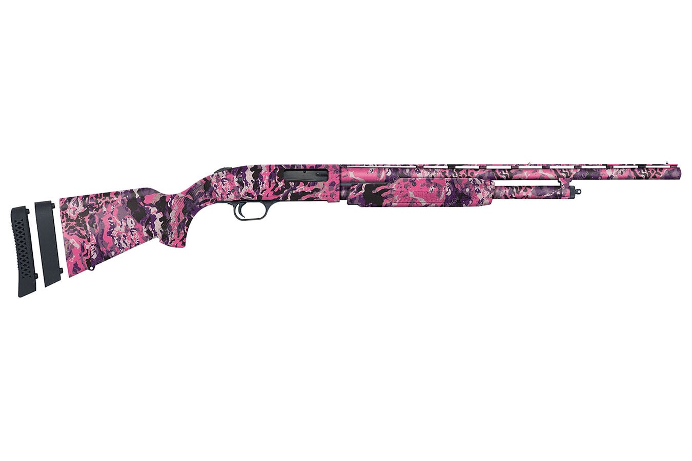 Mossberg 500 Super Bantam 20 Gauge Pump Action Shotgun In Muddy Girl Wild Camouflage