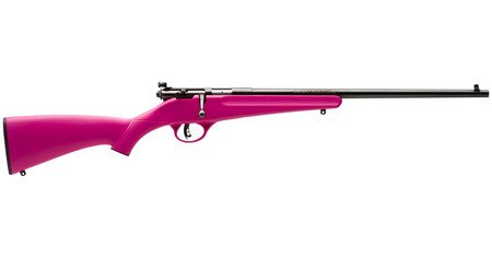 SAVAGE Rascal Youth 22LR Bolt Action Rimfire Rifle with Pink Stock