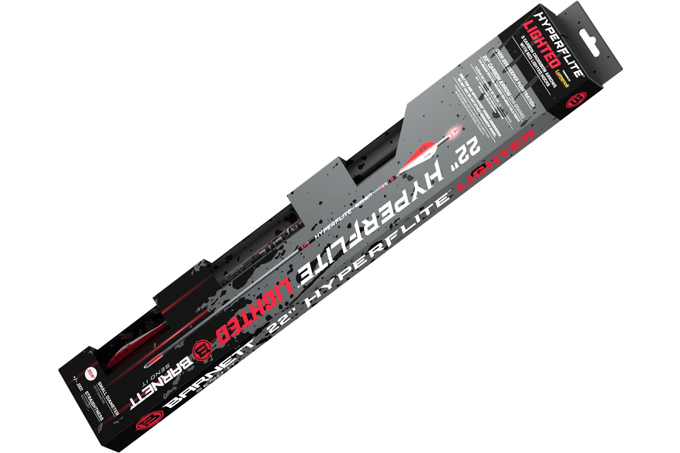 BARNETT HYPERFLITE 22` ARROWS LIGHTED 3PK 