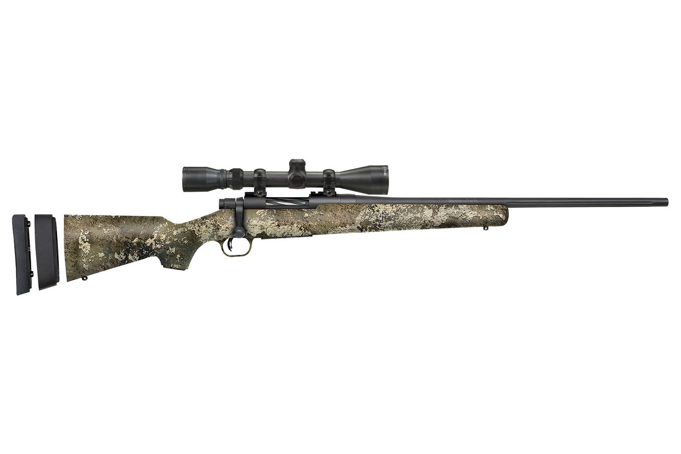 Mossberg Patriot Super Bantum 350 Legend Bolt Action Rifle With 3-9x40mm Duplex