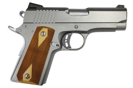 M1911-A1 ROCK 9MM 3.5 SS CHECKERED WOOD GRIPS