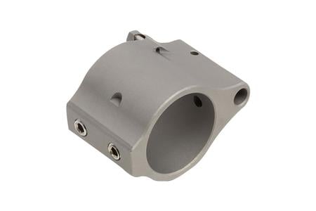AR-15 SOLID ADJUSTABLE GAS BLOCK .875 STAINLESS STEEL