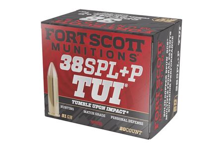 FSM 38+P-081-SCV      38SP +P 81G  TUI       20/25
