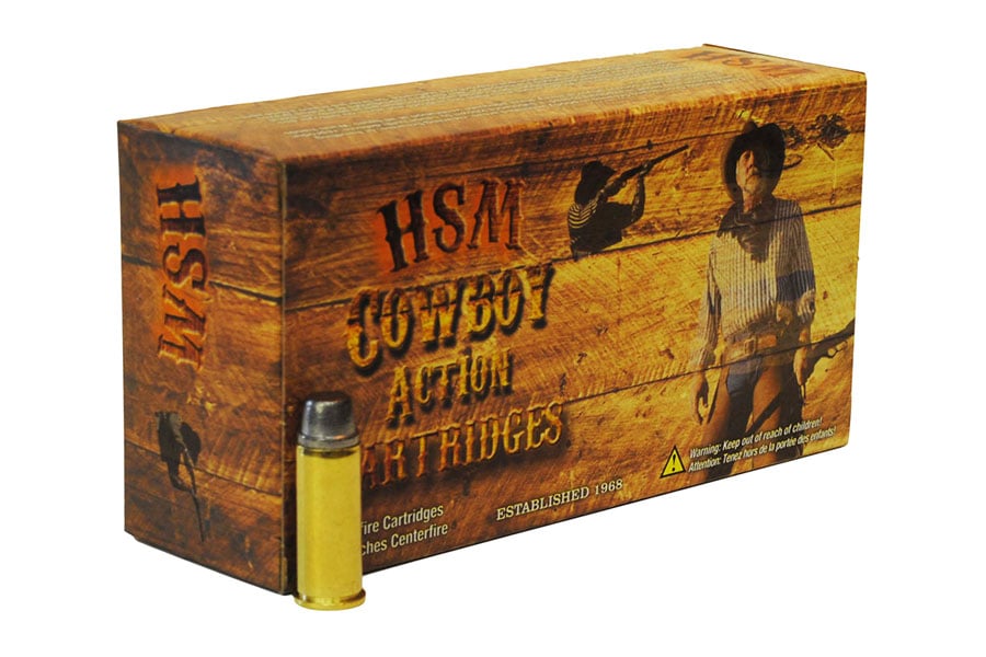 Hsm 38-40 Winchester 180 Grain Round Nose Flat Point Cowboy Action 50/Box