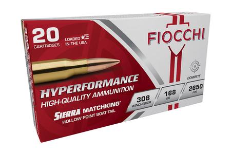 308 WIN 168GR SIERRA MATCHKING HPBT 20/BOX