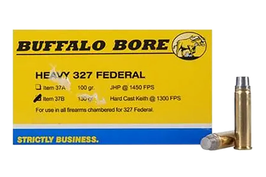 Buffalo Bore 327 Federal Magnum 130 Grain Hard Cast Heavy Strictly Business 20/Box