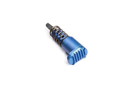 AR-15 EXTENDED FORWARD ASSIST LIGHTWEIGHT LOW PROFILE BLUE
