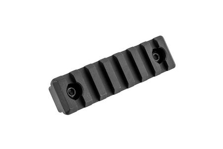 M-LOK RAIL 7 SLOT PICATINNY ALUMINUM BLACK