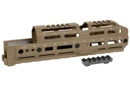 AK ALPHA SERIES 10 M-LOK HANDGUARD FDE