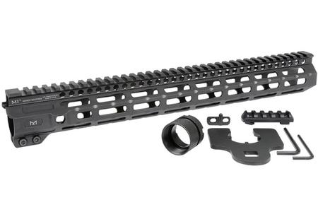 COMBAT HANDGUARD M-LOK ALUMINUM 15 BLACK