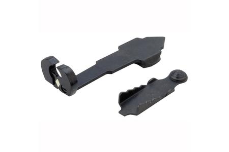 RIFLE DOVETAIL #65 FULLBUCKHORN SHORTSHANK REARSIGHT BLK
