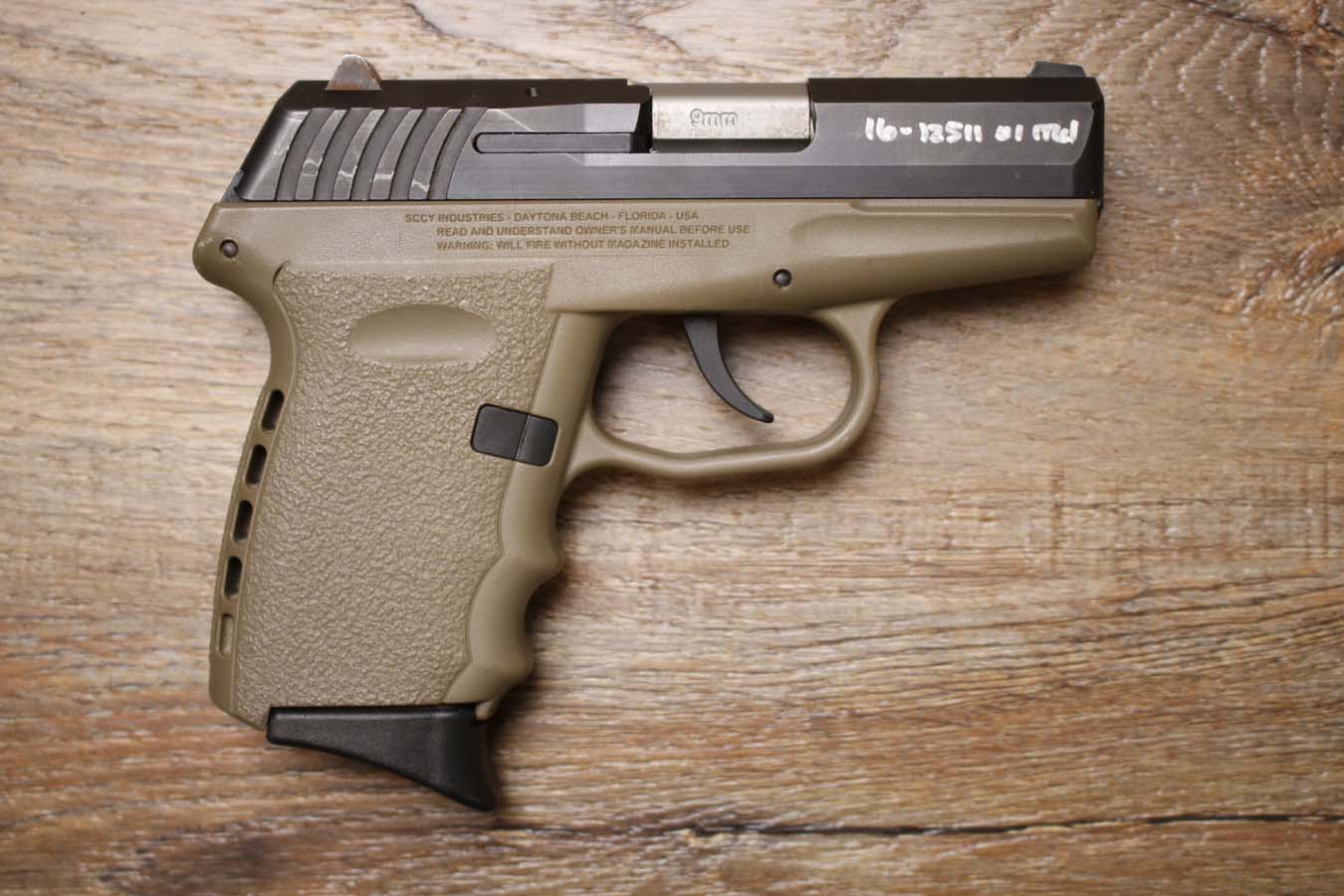 SCCY CPX-2 9mm Police Trade-In Pistol