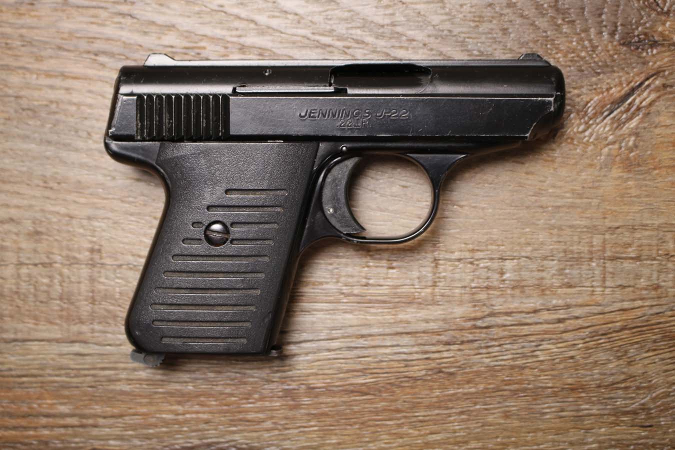 Jennings J-22 22 LR Police Trade-In Pistol