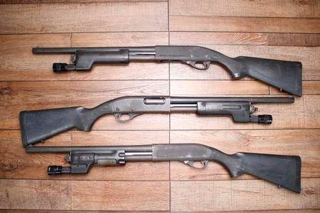 870 POLICE MAGNUM 12GA SUREFIRE FOREND POLICE TRADE-IN 