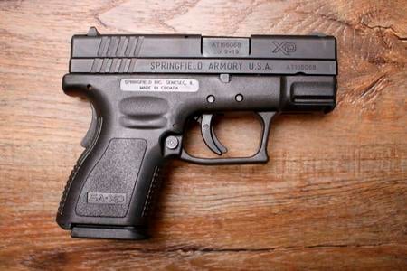 XD-9 SUBCOMPACT 9MM USED 