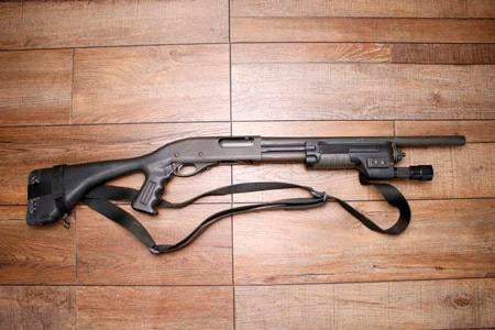 870 POLICE MAGNUM 12GA USED 