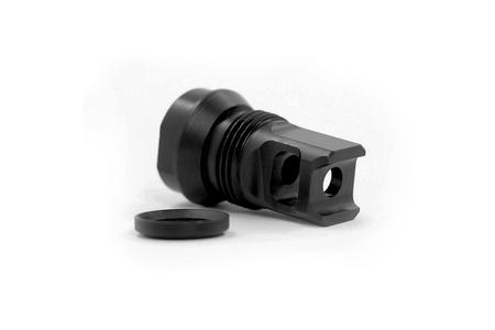 2BO-S SINGLE PORT MUZZLE BRAKE 223 CALIBER 1/2X28 THREAD