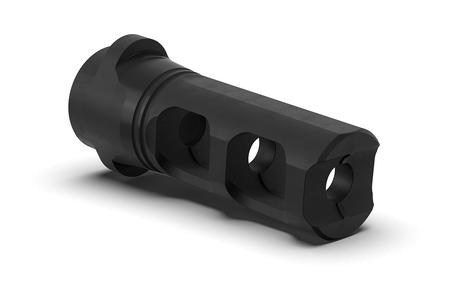 BREEK-LOK TWIN PORT 30 CALIBER M14X1LH MUZZLE BRAKE