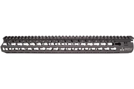 KMR ALPHA KEYMOD HANDGUARD, 15, BLACK