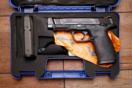 MP45 45ACP THUMB SAFETY POLICE TRADE-IN (VERY GOOD) CONDITION