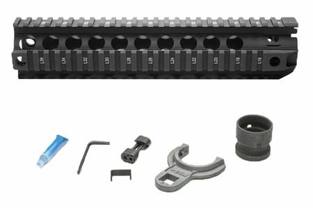 QRF HANDGUARD 10 PICATINNY FREE FLOAT BLACK