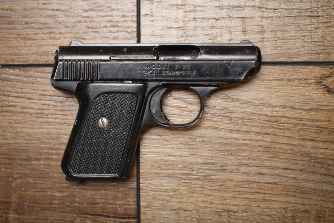 Jennings J-22 22LR Police Trade-in Pistol (No Magazine Included)